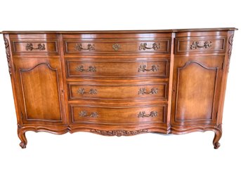 Mount Airy Chair Co Fruitwood French Provincial Style Buffet.
