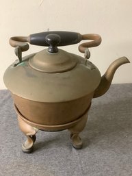 Antique Brass Teapot