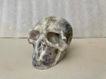 Tiffany AKA Opal Fluorite Skull, 3 Lb 5.6oz