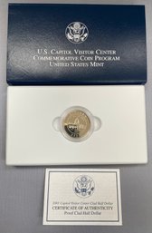 2001 Capitol Visitor Center PROOF Clad Half Dollar