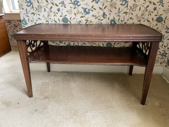 Vintage Mahogany Side Table.