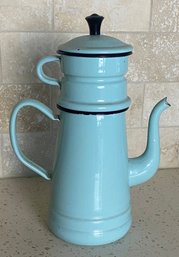 Enamel Coffee Press