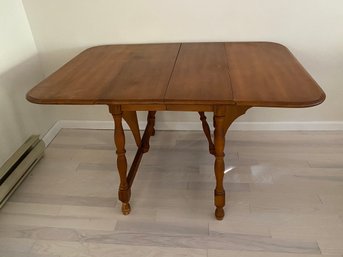 Wooden Drop Leaf Style Table