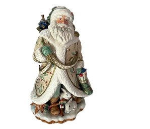 A Fitz & Floyd  Winter Wonderland Santa