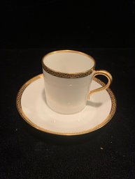 Haviland France Tea Cup And Saucer