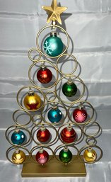 Metal Tree With 13 Ornaments