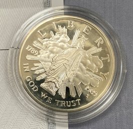 1989 US Congressional Silver Dollar PROOF