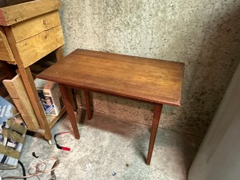 Small Table All Wood