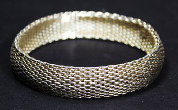 Fine 925 Sterling Silver Woven Bracelet