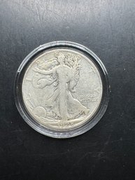 1928-S Walking Liberty Silver Half Dollar