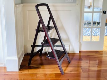 3- Step Wood Step Stool Ladder