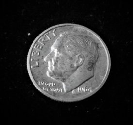 U.S. 1964 Roosevelt Silver Dime
