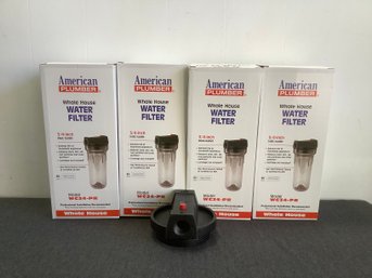 American Plumber Whole House Water Filter Lot