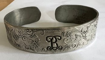 WENDELL AUGUST ARTS AND CRAFTS PERIOD ALUMINUM BRACELET