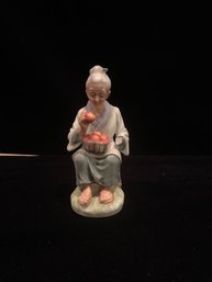 Elderly Women Figurine