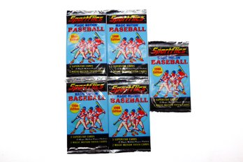 5 1988 Sportflics Magic Motion Baseball Trading Cards Pack Sealed!