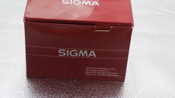 Never Used Sigma 35-135mm Camera Lens