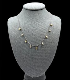 Satya Designer Sterling Silver Vermeil Beaded Necklace