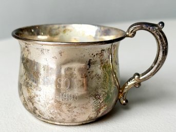 A Vintage Sterling Silver Baby Cup