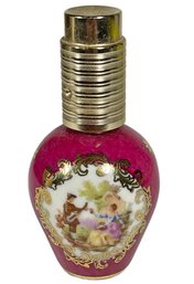 Limoges Porcelain Perfume Bottle Atomizer