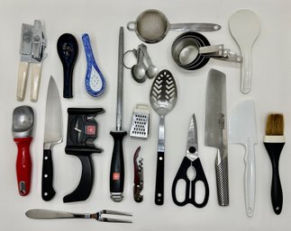 Knives, Kitchen Tools & Cooking Utencils By Wusthof, Global, Cuisinart,