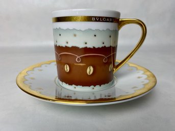 Rosenthal Bulgari Dolci Deco Espresso Cup & Saucer