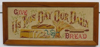 Nicely Done Needlepoint - Give Us This Day Our Daily Bread