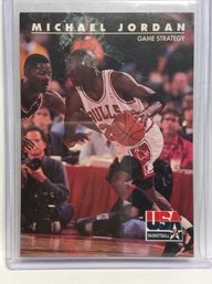 1992 Skybox USA Basketball Michael Jordan Game Strategy - C