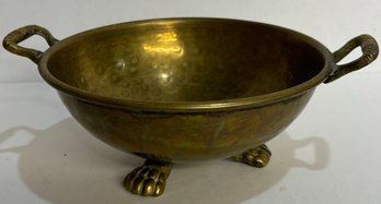 Brass Footed Dish
