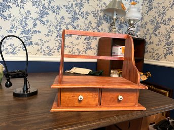 Cookbook Holder With Two Drawers