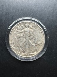 1943 Walking Liberty Silver Half Dollar