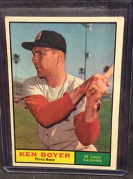 1961 Topps Ken Boyer - K