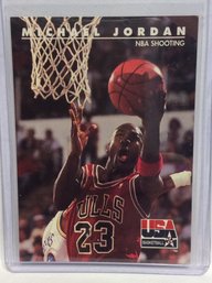 1992 Skybox USA Basketball Michael Jordan NBA Shooting - C