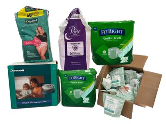 Hygiene Care Lot Shampoo Caps Full And Open Bags Off Dependable Night And Day