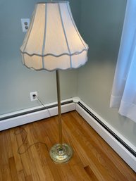 Floor Lamp With White Shade