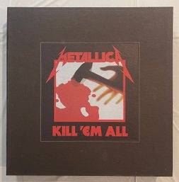 2016 Metallica - Kill 'Em All DELUXE BOXED SET BLCKND003RD-1 2xLP, Pic Disk, 4xCD And Book Serial Numbered NM!