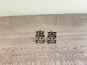 Hollywood Park Cufflinks Set 1957