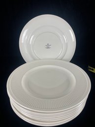 Wedgwood Windsor White Plate Set