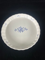 Classic Blue And White Pie Dish