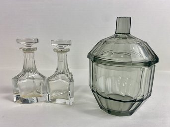 Vintage Bottles And Jar (3)