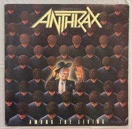 1987 Anthrax - Among The Living A1-90584 EX Club Edition