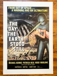 A Movie Poster 'The Day The Earth Stood Still'