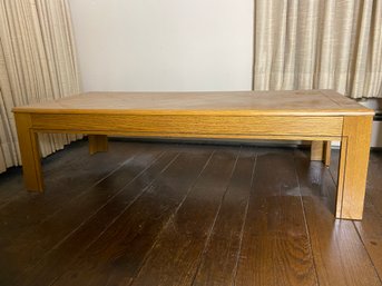 Mid Century Parquet Coffee Table