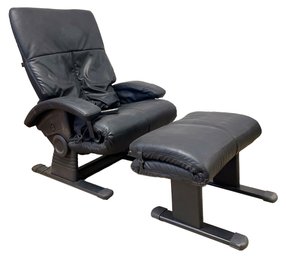 A Leather Massage Chair By Interactive Health