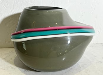 Art Glass Vase Kato Kogei Japan