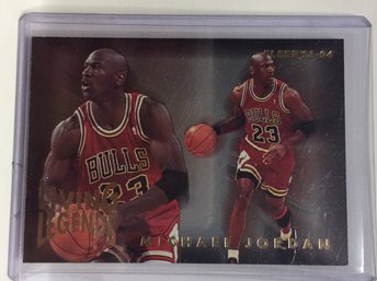 1993-94 Fleer Michael Jordan Living Legends Insert Card - K
