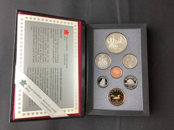 1991 Royal Canadian Mint Set Of Coins