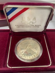 1988 US Olympic PROOF Silver Dollar