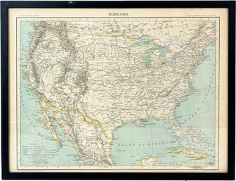 A Vintage US Map