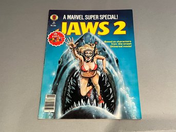 A Marvel Super Special, Jaws 2 1978 Magazine